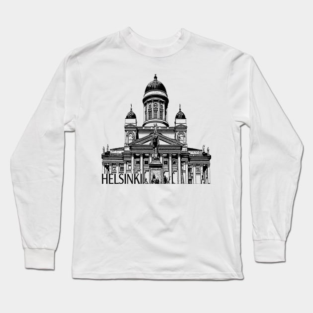 Helsinki Long Sleeve T-Shirt by TravelTs